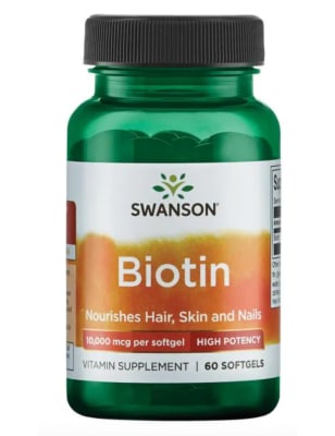 BIOTINA 10.000 MCG 60CAPS SWANSON