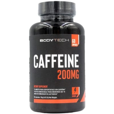 CAFEINA 200 MG 60 CAPS BODYTECH