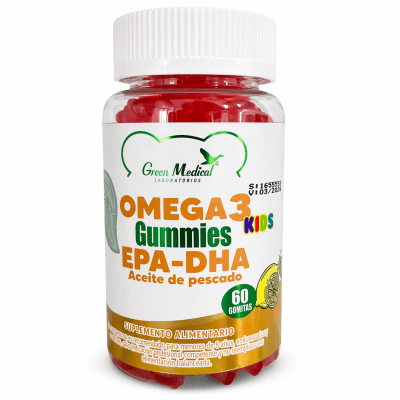 OMEGA 3 KIDS 60 GOMITAS GREEN MEDICAL
