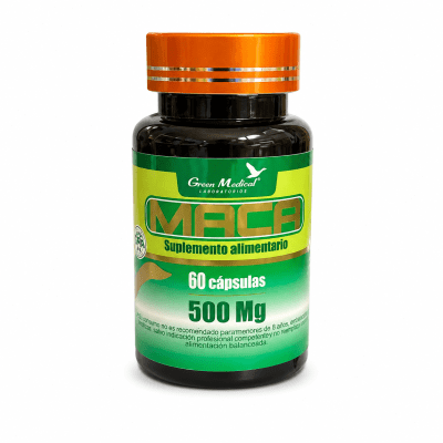 MACA 500 MG 60 CAPS GREEN MEDICAL