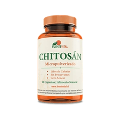 CHITOSAN 700MG 60CAPS FUENTE VITAL