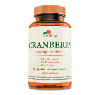 CRANBERRY 500MG 60CAPS FUENTE VITAL1