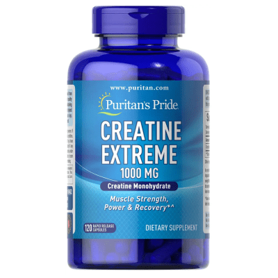CREATINA EXTREME 1000MG 120CAPS PURITANS PRIDE