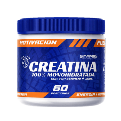 CREATINA 100% MONOHIDRATO 300 GR SINAPSIS1