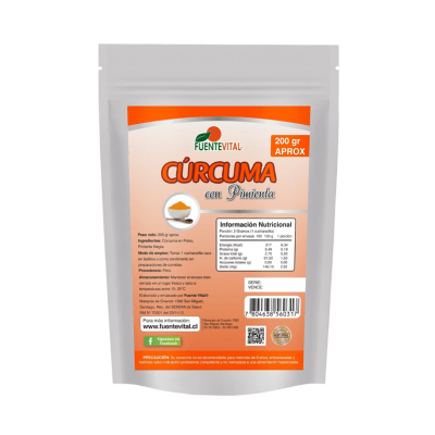 CURCUMA CON PIMIENTA NEGRA 200GR FUENTE VITAL1