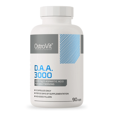 D.A.A ACIDO ASPARTICO 3000MG 90CAPS OSTROVIT1