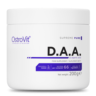 D.A.A ACIDO D-ASPARTICO 200GR SIN SABOR OSTROVIT