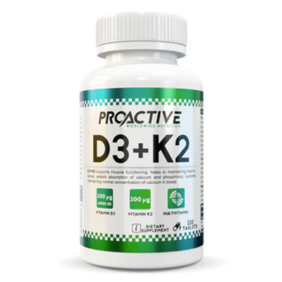 D3+K2 120 TAB PROACTIVE