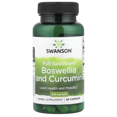 BOSWELLIA & CURCUMIN 60 CAPS SWANSON