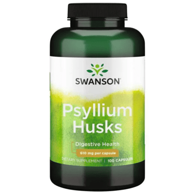 PSYLLIUM HUSKS 610MG 100CAPS SWANSON1