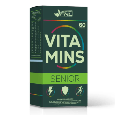 MULTIVITAMINICO VITAMINS SENIOR 60 CAPS FNL1