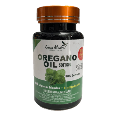 OREGANO OIL 60 CAPS GREEN MEDICAL