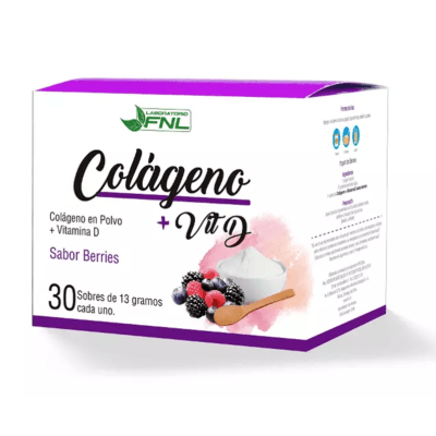 COLAGENO HIDROLIZADO + VIT C Y D 30 SOBRES FNL1