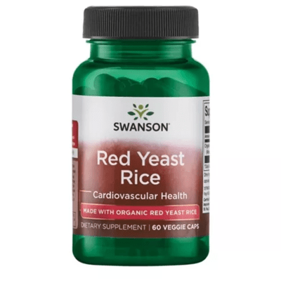 ARROZ DE LEVADURA ROJA 600MG 60CAPS SWANSON