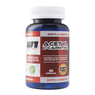 ACETIL L-CARNITINA 500MG 60CAPS W1