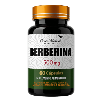 BERBERINA HCL 60 CAPS GREEN MEDICAL1