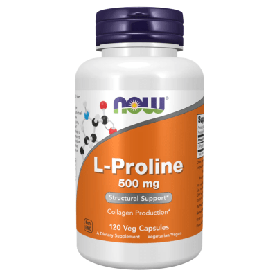 L-PROLINA 500 MG 120 VEG CAPS NOW1