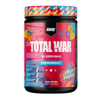 TOTAL WAR PRE WORKOUT 609GR 30SERV REDCON1