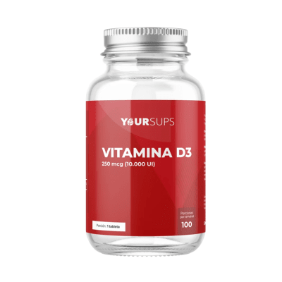 VITAMINA D3 10.000UI  100 TAB YOURSUPS