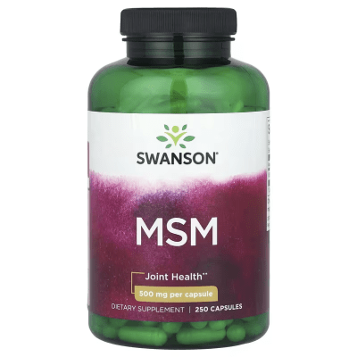 MSM 500MG 250 CAPSULAS SWANSON