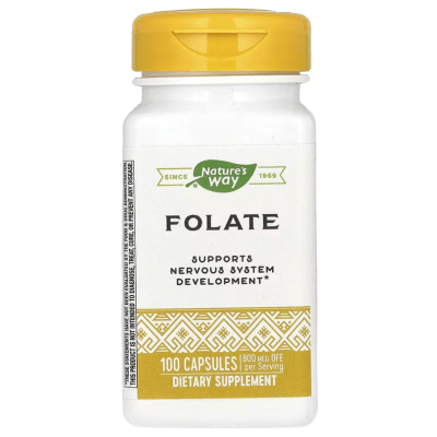 FOLATO 800 MCG 100 CAPS NATURE'S WAY