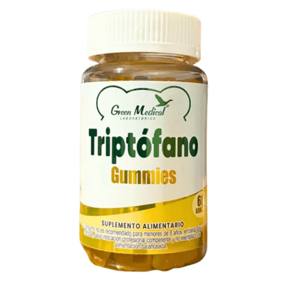 TRIPTOFANO 60 GOMITAS GREEN MEDICAL1