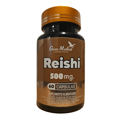 REISHI 500 MG 60 CAPS GREEN MEDICAL1