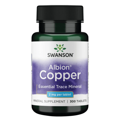 COBRE 2 MG 300 TABS SWANSON