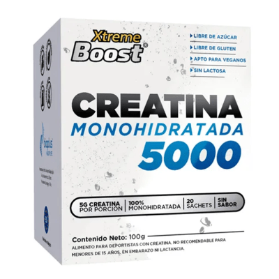 CREATINA MONOHIDRATO 5000 CAJA 20 UDS GERMAN ENERGY