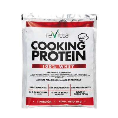 SACHET COOKING WHEY PROTEIN 30GR REVITTA