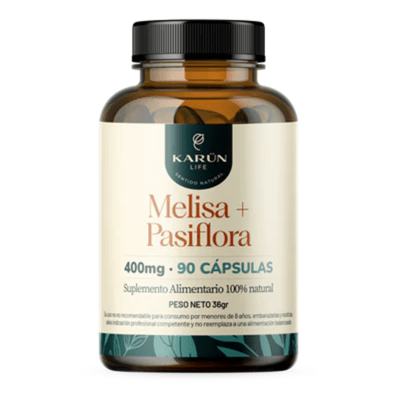MELISA + PASIFLORA 550MG 90CAP KARUN1