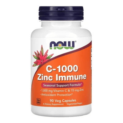 C-1000 ZINC INMUNE 90CAPS NOW1