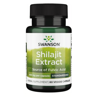 SHILAJIT 400MG 60CAPS SWANSON1
