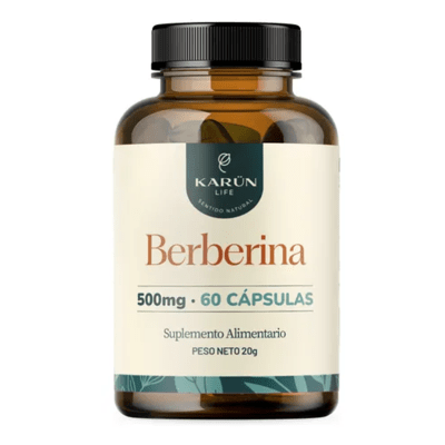 BERBERINA 500 MG 60 CAPS KARUN1