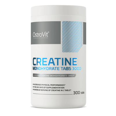 CREATINA MONOHIDRATO 3000 MG 300 TABS OSTROVIT