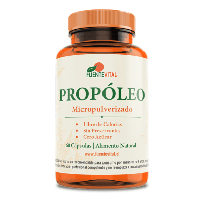 PROPÓLEO 350MG 60 CAPS FUENTE VITAL