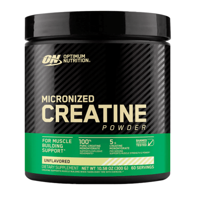 CREATINA MONOHIDRATO MICRONIZADA 300GR OPTIMUM NUTRITION