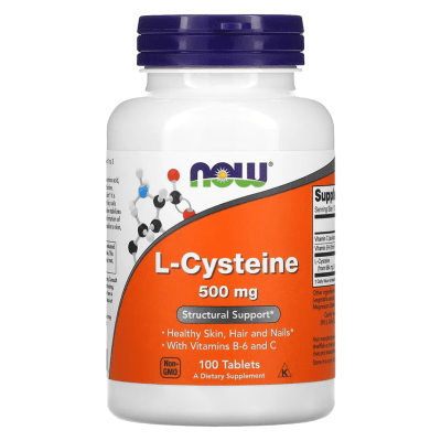L-CISTEINA 500 MG 100 TAB NOW1