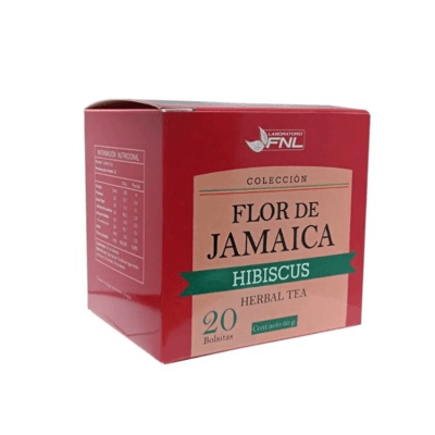 FLOR DE JAMAICA HERBAL TEA 20 SOBRES FNL1