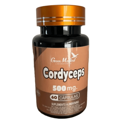 CORDYCEPS 500 MG 60 CAPS GREEN MEDICAL