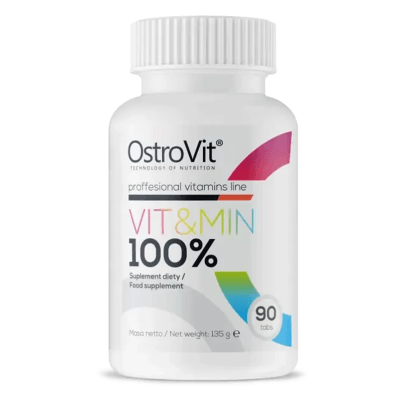 MULTIVITAMINICO VIT&MIN 100% 90CAPS OSTROVIT1