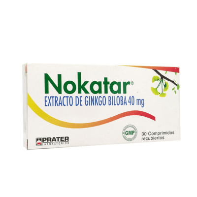 GINKGO BILOBA NOKATAR 40 MG PRATER1