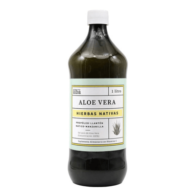 ALOE VERA HIERBAS NATIVAS 1 LITRO DEL ALBA1