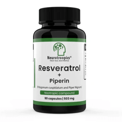 TRANS RESVERATROL + PIPERINA 30 CAPS NEUROTROPICS