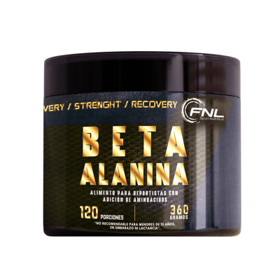 BETA ALANINA EN POLVO 360GR 120 SERVICIOS FNL