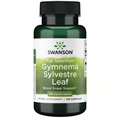 GYMNEMA SYLVESTRE 400MG 100CAPS SWANSON