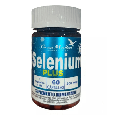 SELENIO PLUS 200MCG 60 CAPS GREEN MED