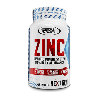 ZINC LACTATO 90 TABS REAL PHARM1
