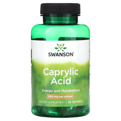 ACIDO CAPRILICO 600MG 60CAPS SWANSON