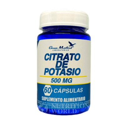 CITRATO DE POTASIO GREEN MEDICAL 500MG1